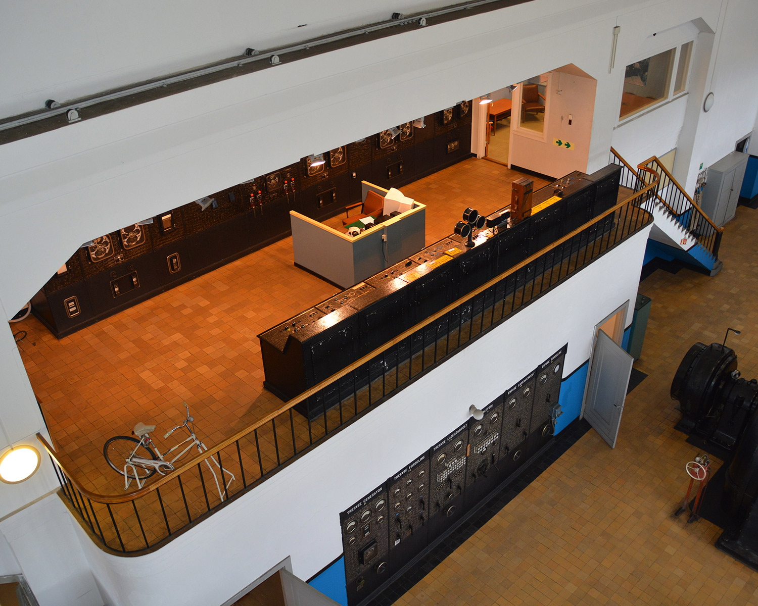 Control room, Hakavik power plant.