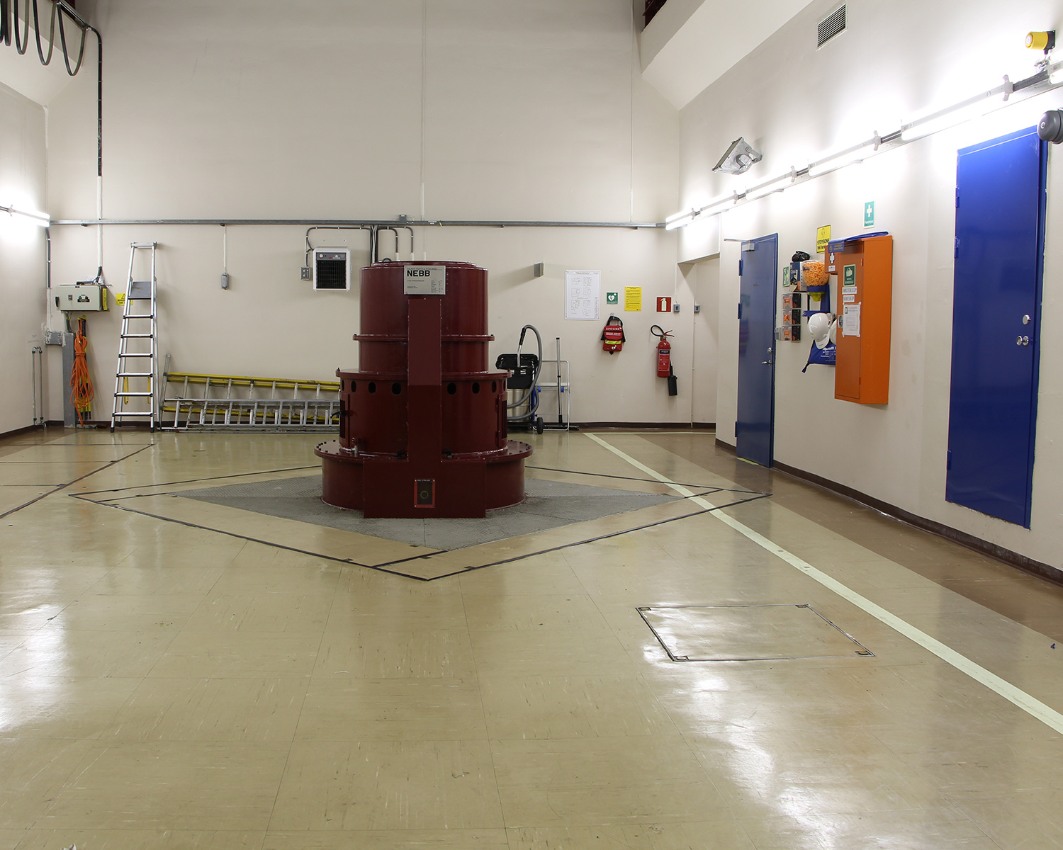 Norddalen power plant machine hall