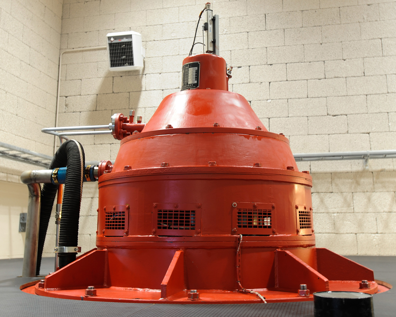 A Kaplan turbine.