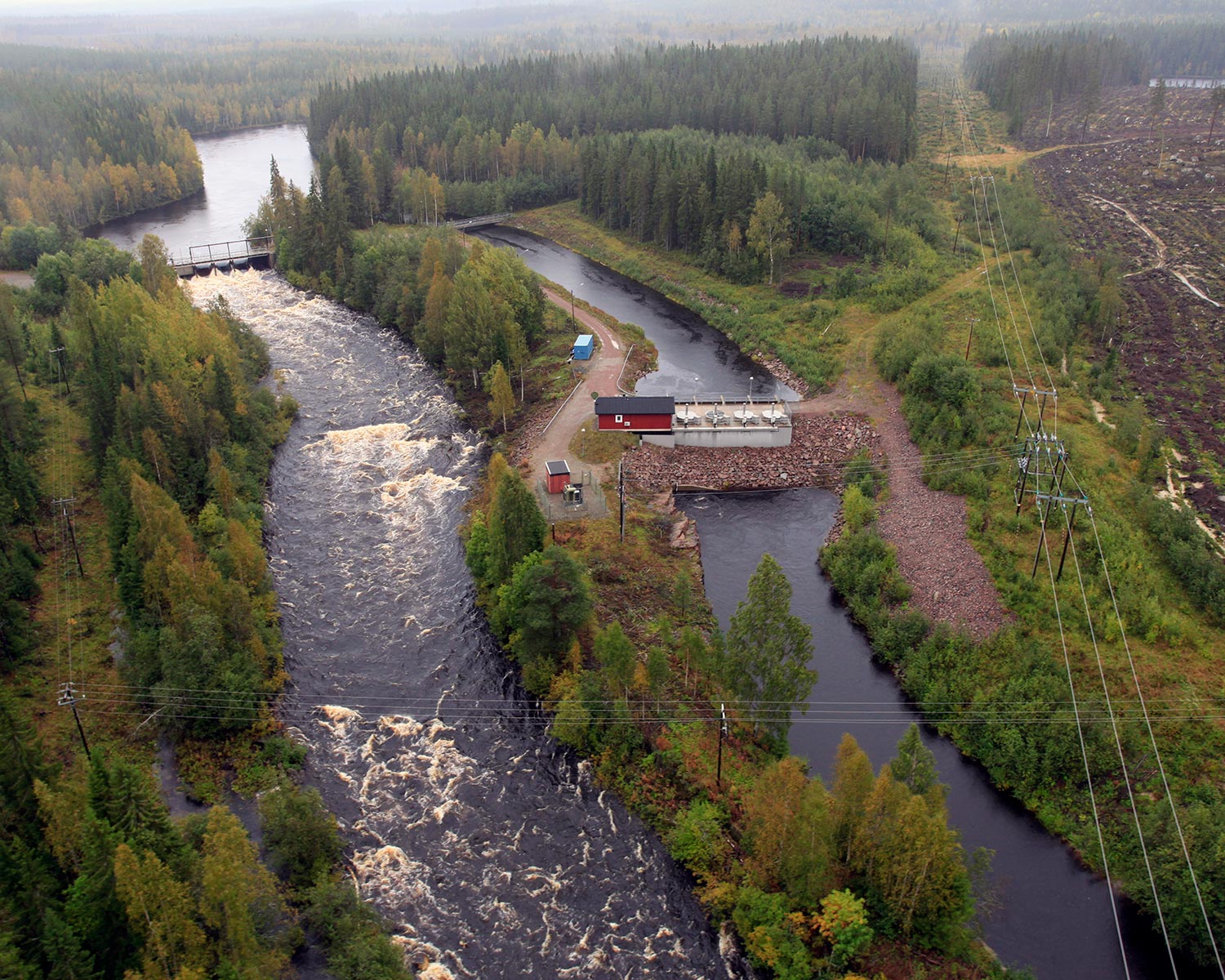 Gammelby hydropower plant